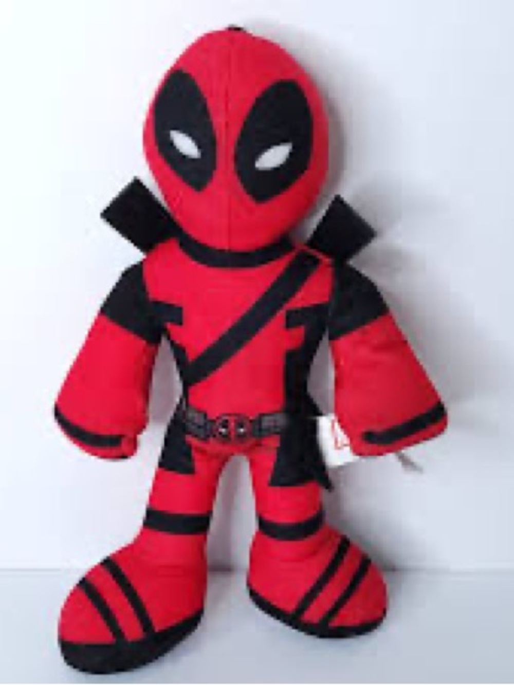 Marvel Deadpool Red and Black Superhero Plush
